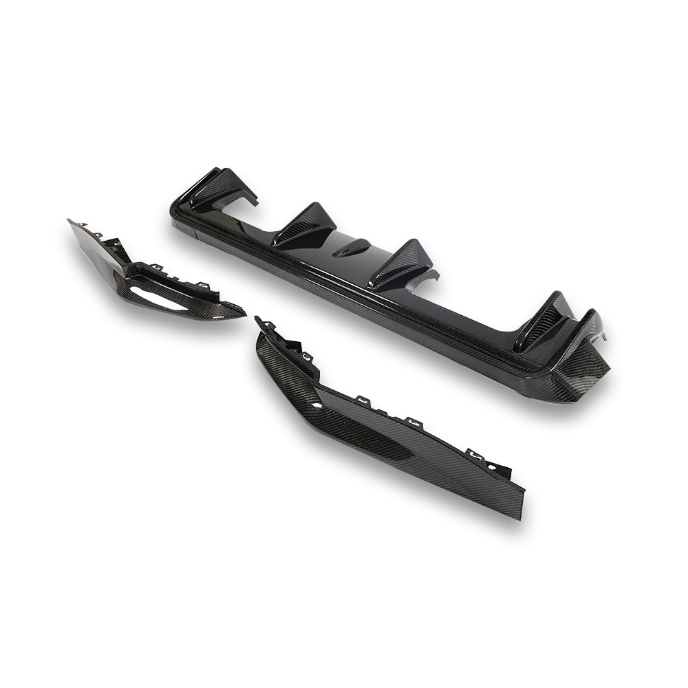 BMW 3D Carbon Fibre Rear Diffuser G80 M3 / G82 G83 M4 2021+