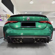 BMW 3D Carbon Fibre Rear Diffuser G80 M3 / G82 G83 M4 2021+