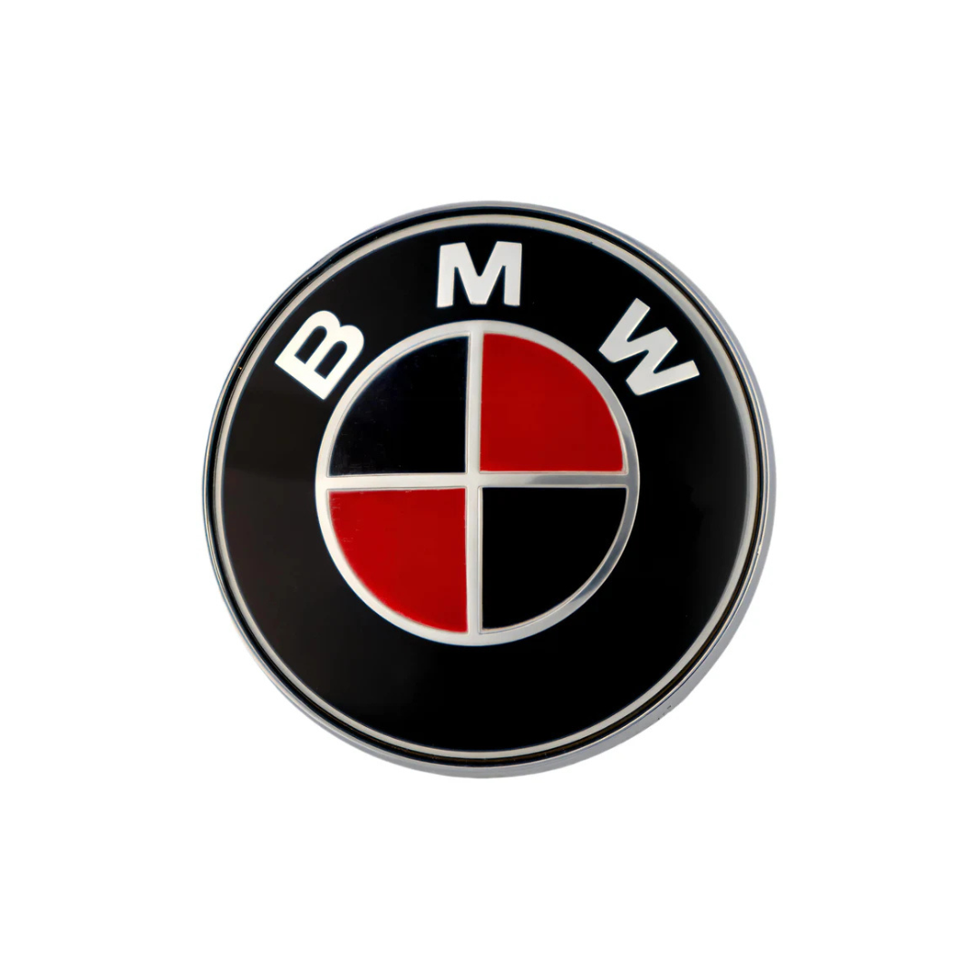 BMW Badge - Red & Black