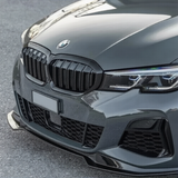 BMW G20 MP Style Front Lip Gloss Black 2019 - 2022