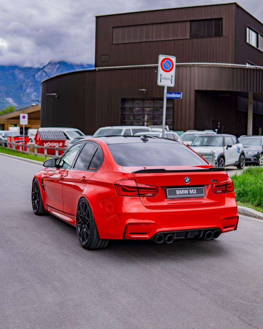 BMW CS Carbon Fibre Trunk Spoiler F80 M3 / F30 3 Series 2012-2019