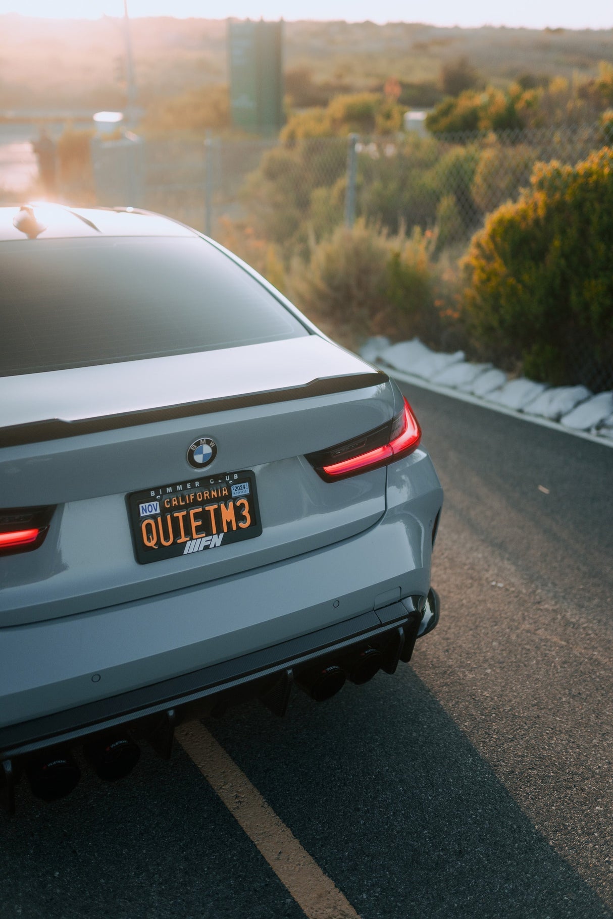 BMW CS Carbon Fibre Spoiler G80 M3 / G20 3 Series 2019+