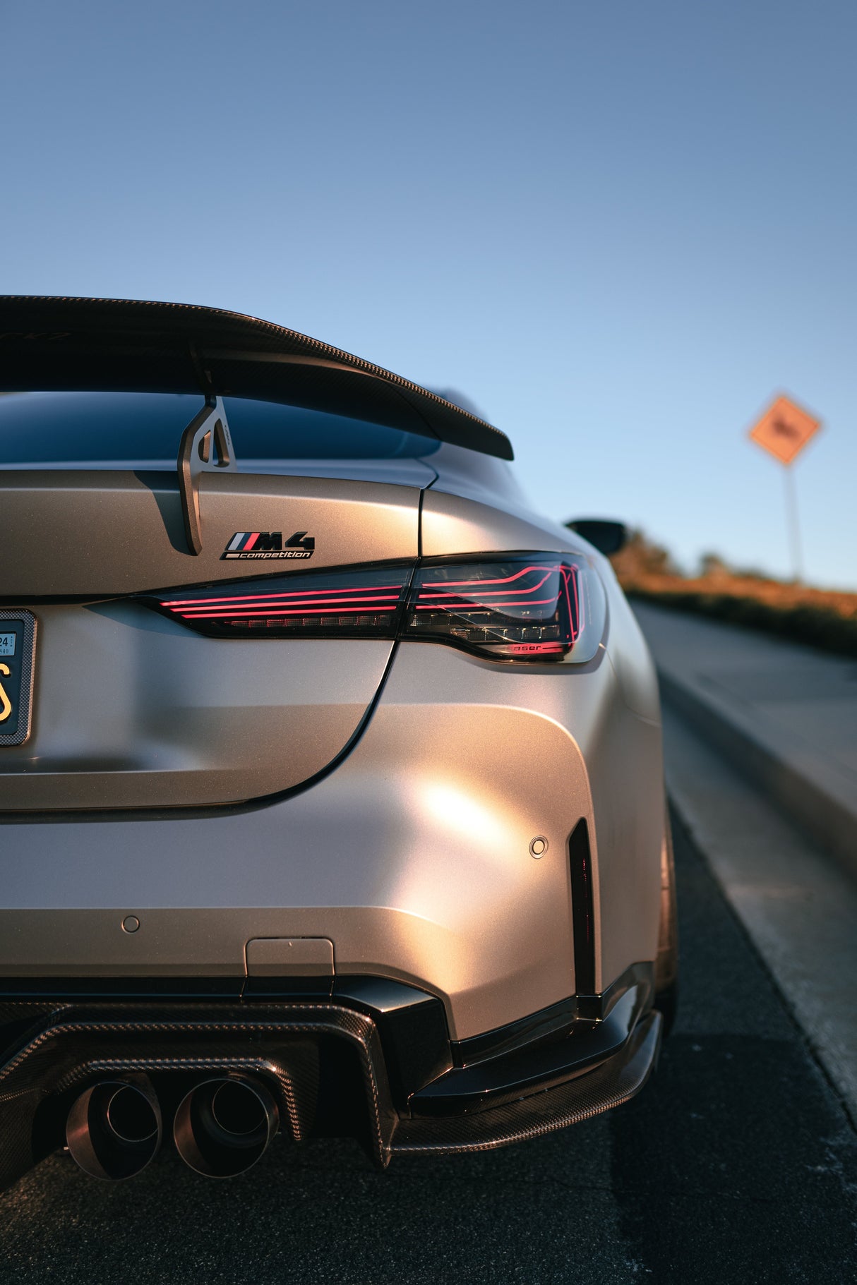 BMW CSL Laser Taillights G82 G83 M4 / G22 G23 G26 4 Series 2021+