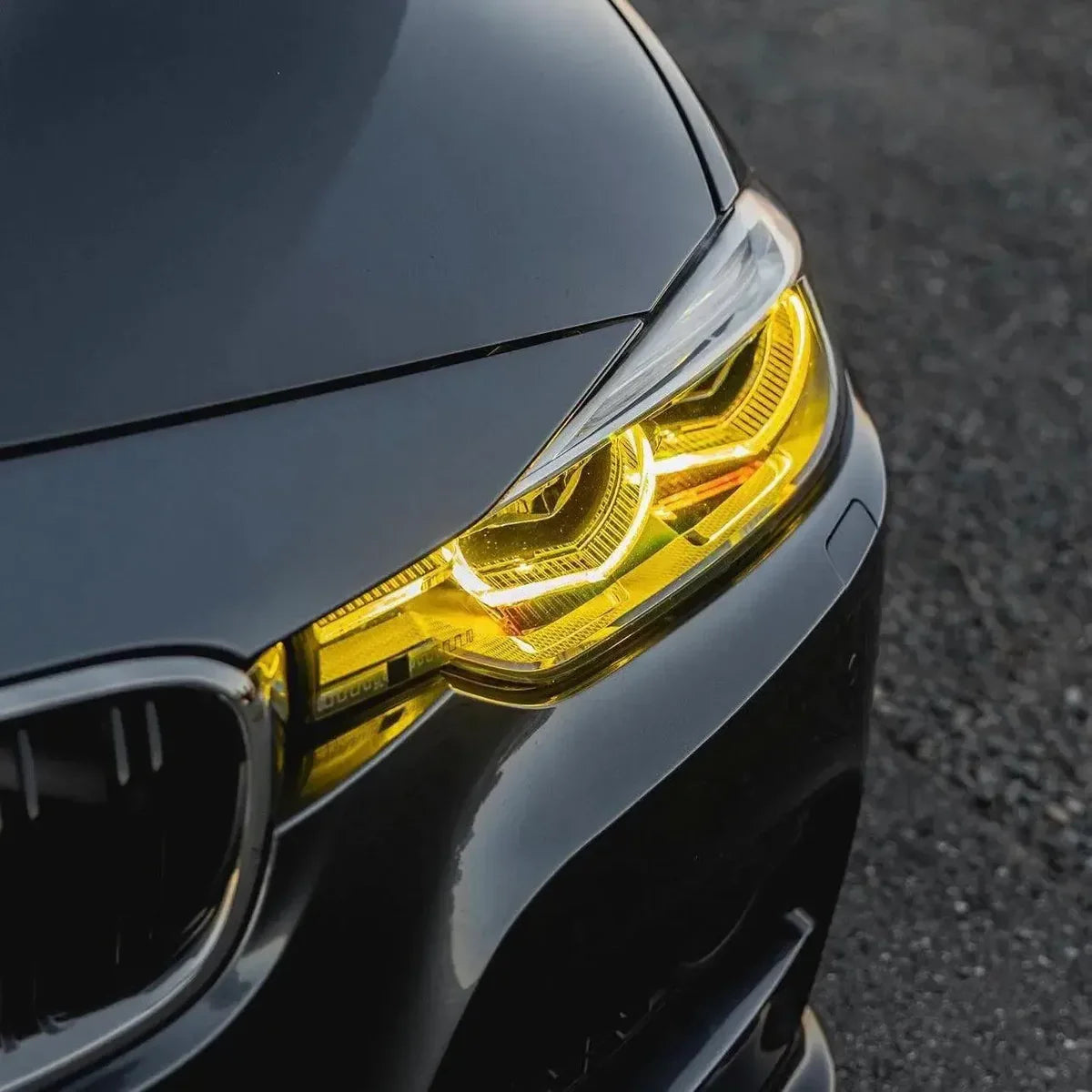 BMW F30 3 Series CSL Yellow DRL Kit