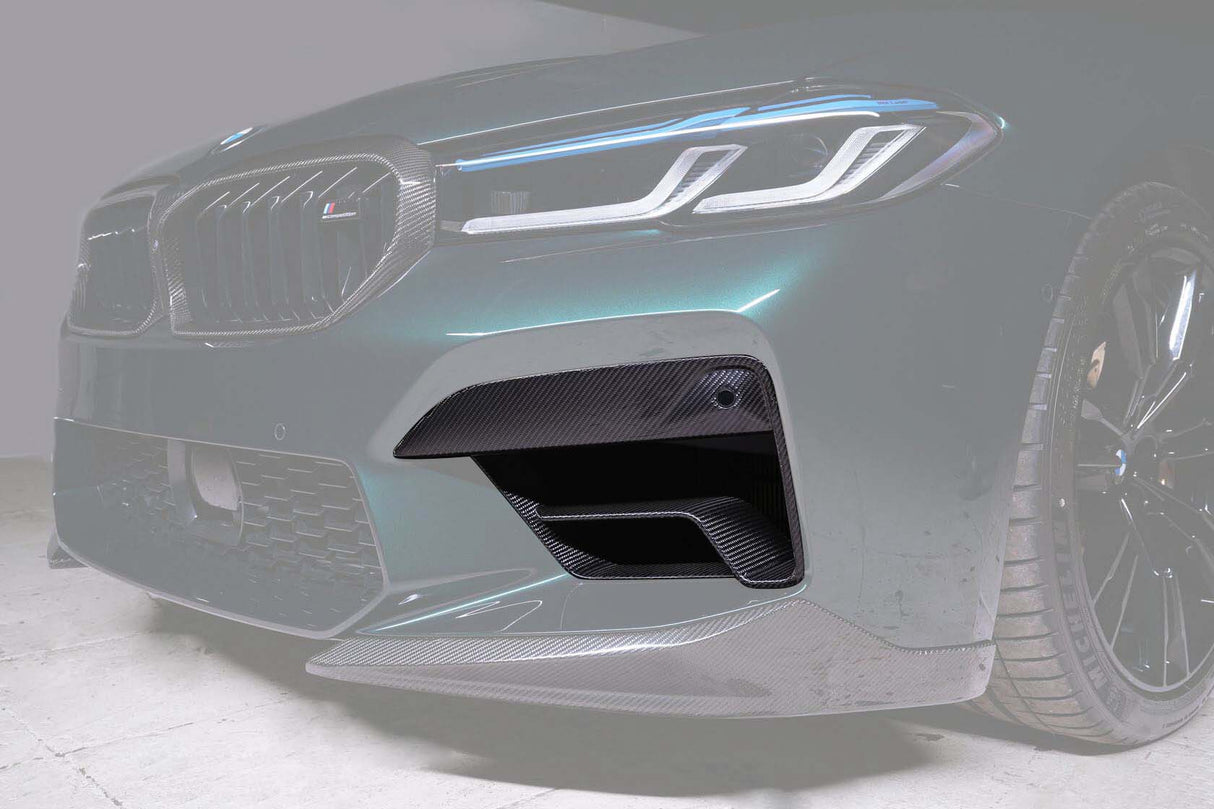 BMW Front Bumper Air Ducts Carbon Fibre F90 M5 LCI 2018-2023