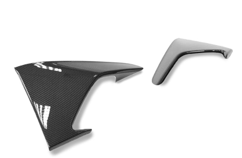 BMW Front Upper Splitters Carbon Fibre F87 M2 2016-2021