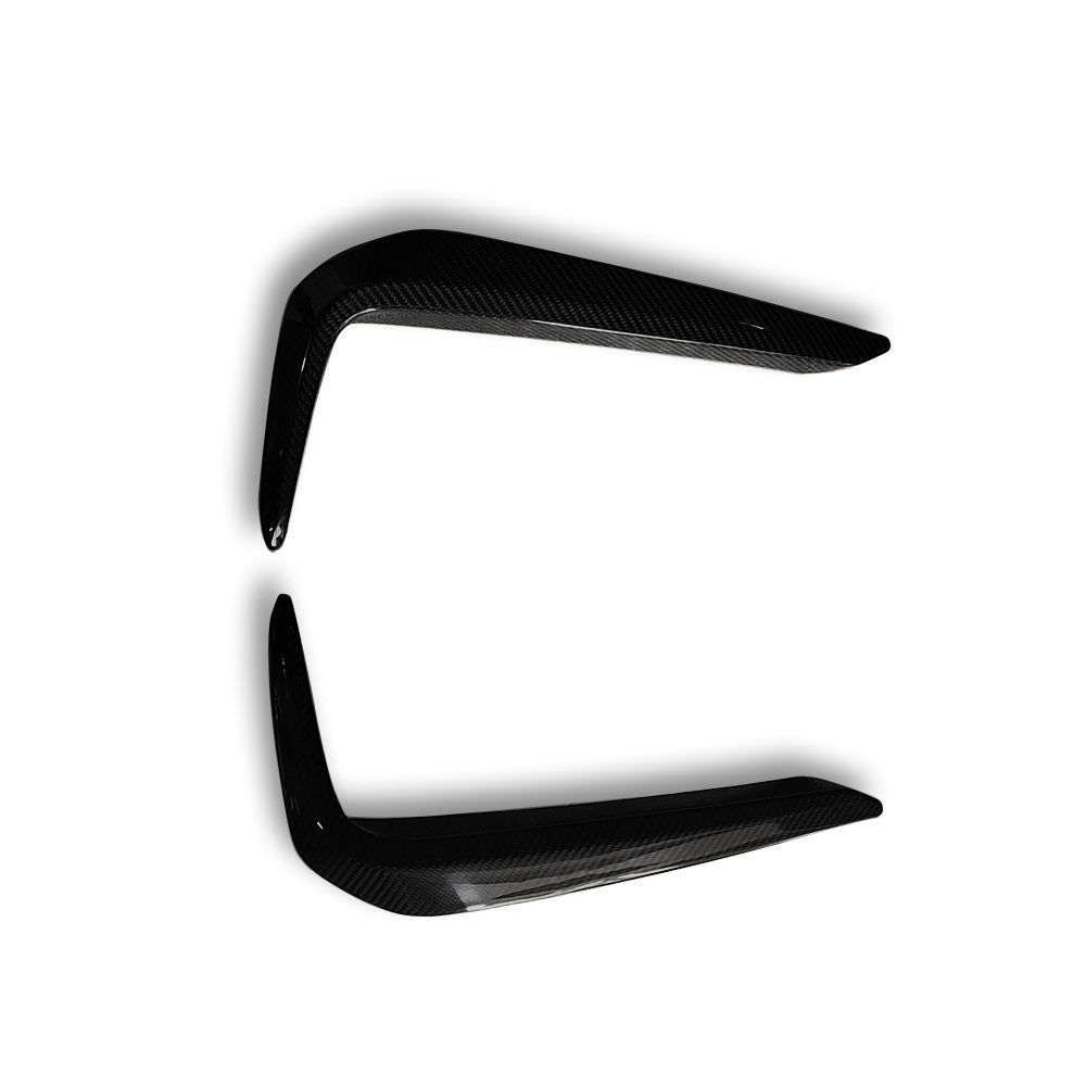 BMW Front Upper Splitters Carbon Fibre G30 G38 5 Series 2017-2023