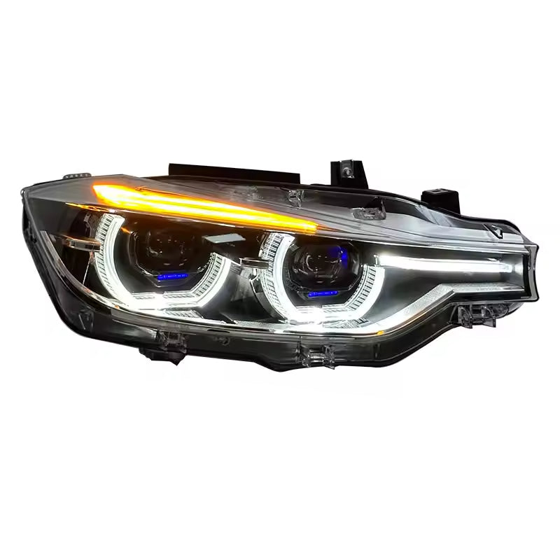 BMW F30 DUAL DRL LASER HEADLIGHTS LCI STYLE