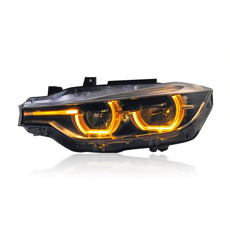 BMW V3 LCI TRIPLE DRL Headlights F30 F31 3 Series 2012-2019