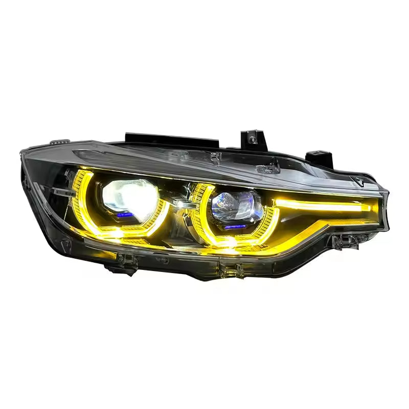 BMW F30 DUAL DRL LASER HEADLIGHTS LCI STYLE
