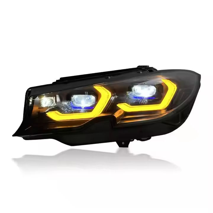 BMW G20 PRE LCI LASER G8X STYLE HEADLIGHTS TRIPLE DRL