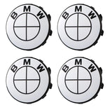 BMW White Emblem Badge