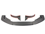 BMW Laptor Carbon Fibre 3PC Front Lip F80 M3 / F82 F83 M4 2014-2020