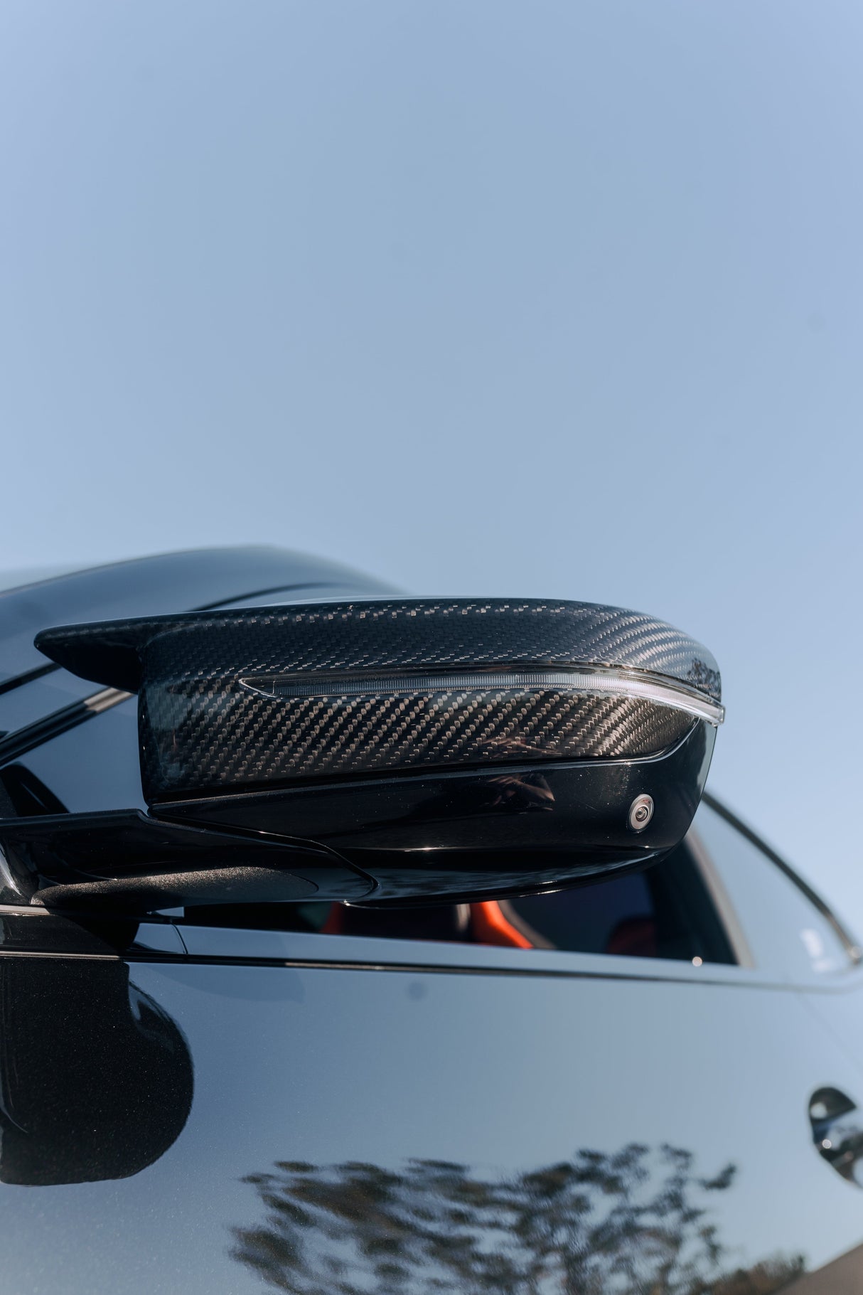 BMW M Performance Mirrors Caps Carbon Fibre G42 2 Series M240I 2022+