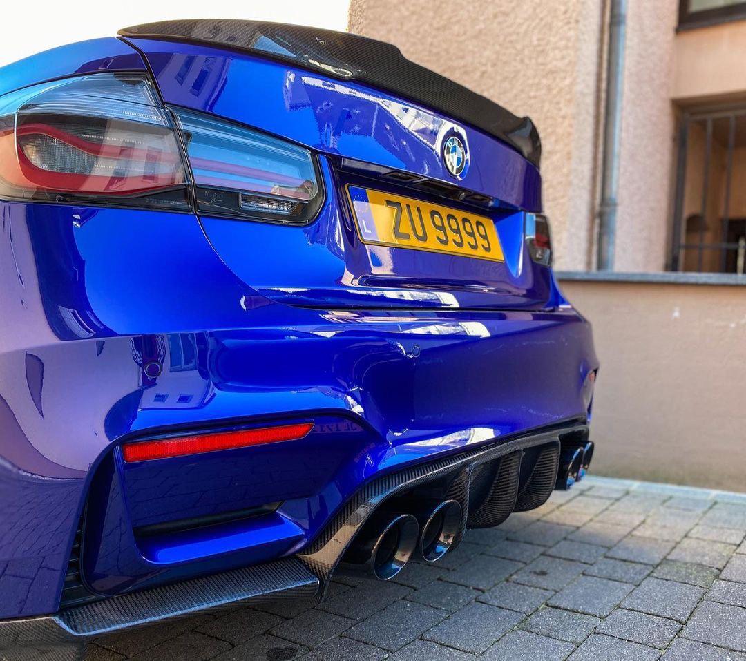 BMW M4 Carbon Fibre Trunk Spoiler F80 M3 / F30 3 Series 2012-2019