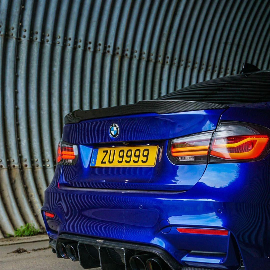 BMW M4 Carbon Fibre Trunk Spoiler F80 M3 / F30 3 Series 2012-2019