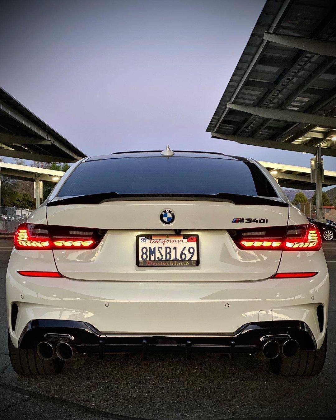 BMW M4 Carbon Fibre Trunk Spoiler G80 M3 / G20 3 Series 2019+