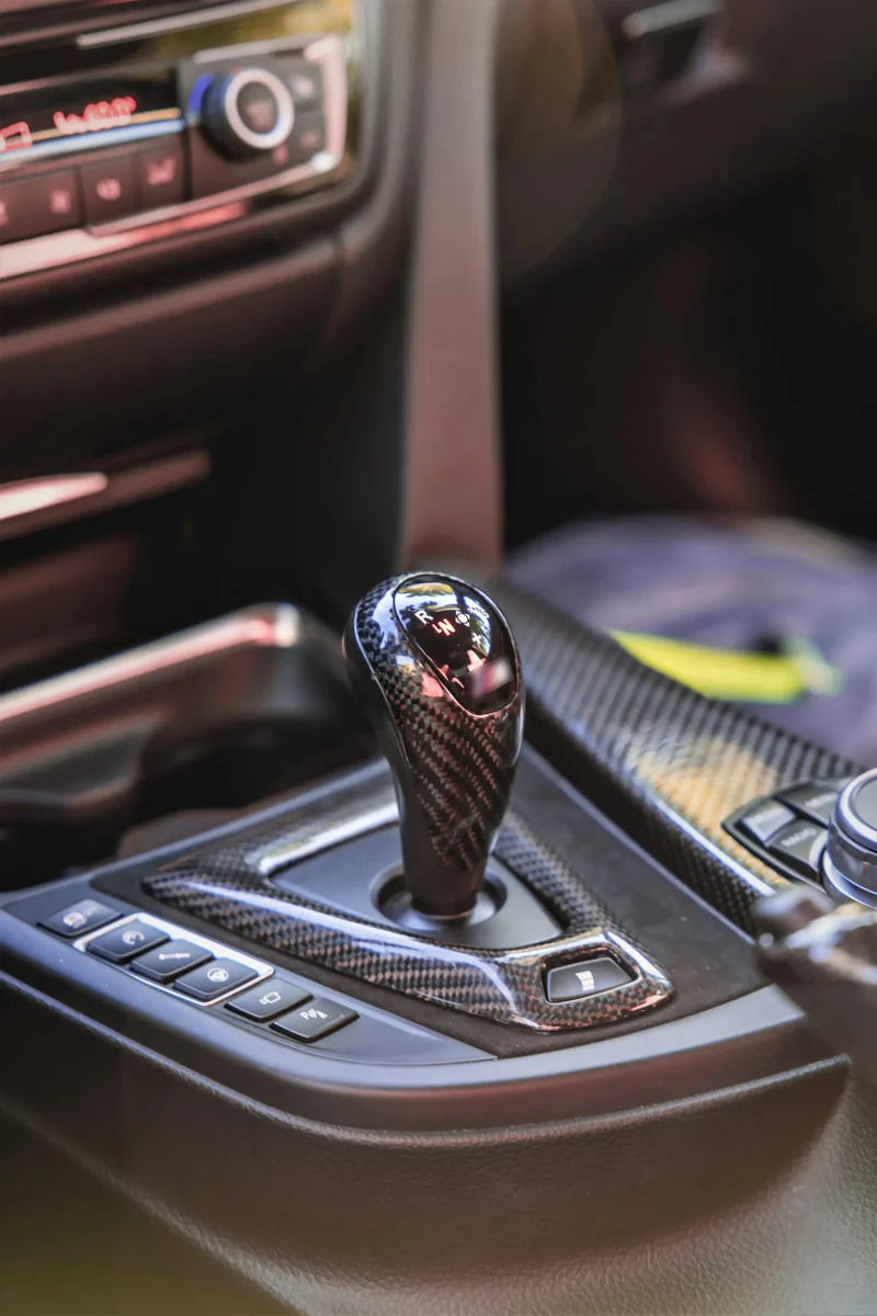 BMW M Performance Carbon Fibre & Alcantara Gear Selector Panel F87 M2 / F80 M3 / F82 M4 2014-2021