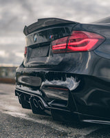 BMW PSM High Kick Carbon Fibre Trunk Spoiler F80 M3 / F30 3 Series 2012-2019