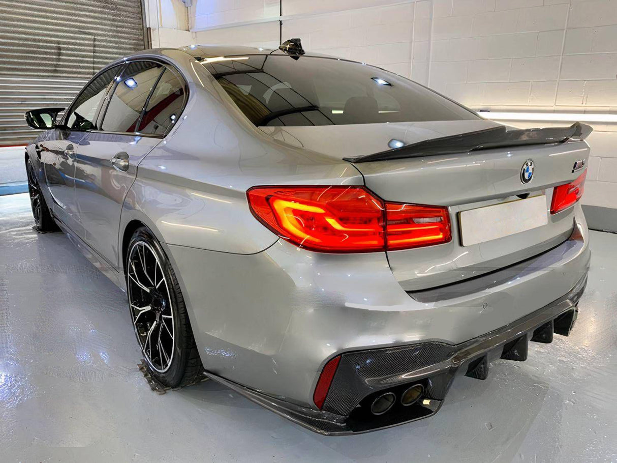 BMW PSM High Kick Carbon Fibre Trunk Spoiler F90 M5 / G30 5 Series 2017-2023