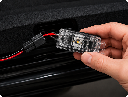 PLUG IN THE NEW LED UNIT