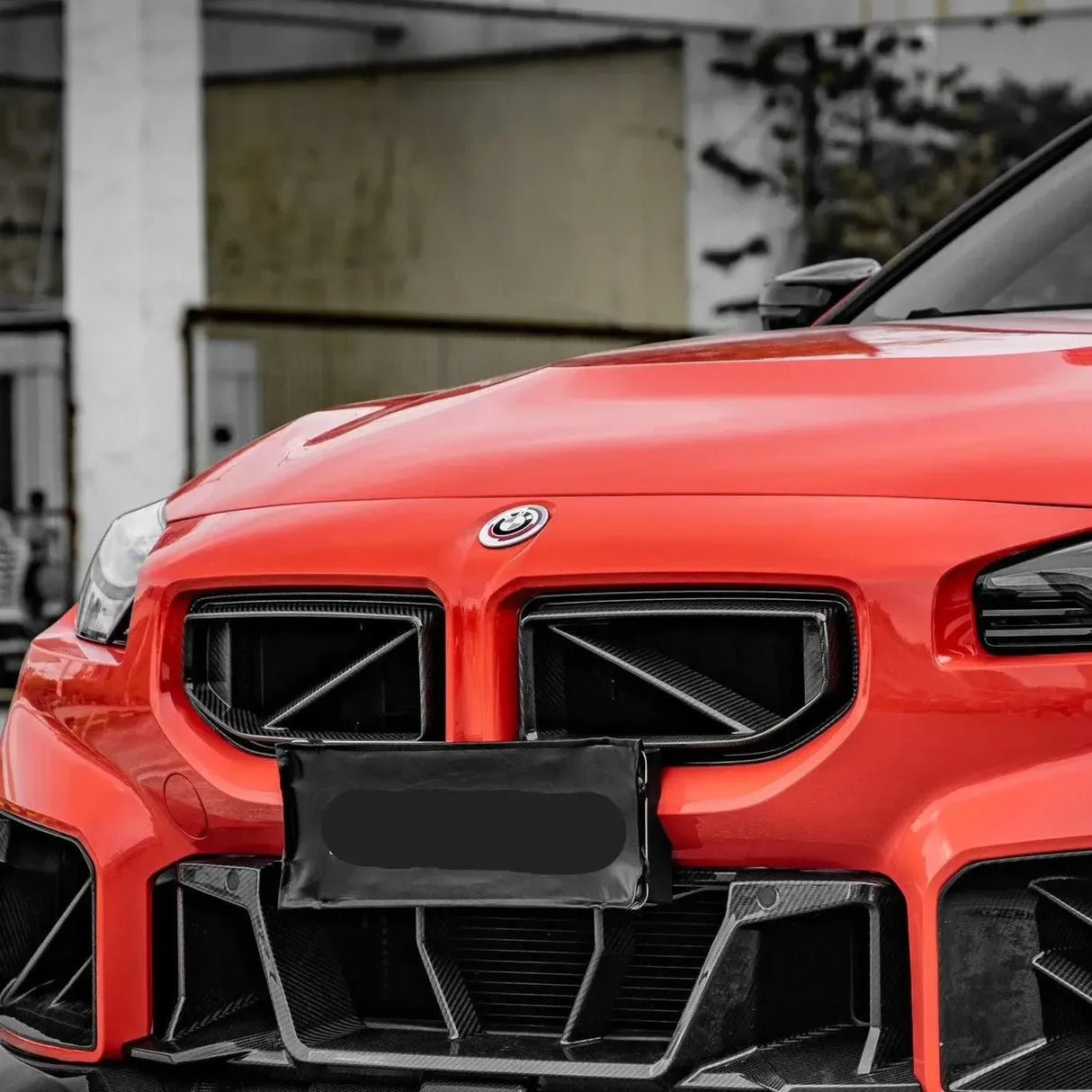 BMW SQ Style Carbon Fibre Front Grilles G87 M2 2023+