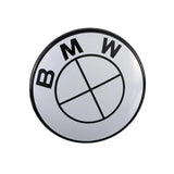 BMW White Emblem Badge