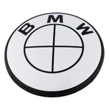 BMW White Emblem Badge