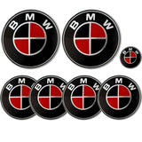 BMW Badge - Red & Black