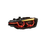 BMW V3 LCI TRIPLE DRL Headlights F30 F31 3 Series 2012-2019