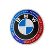 BMW 50TH Emblem Badge - Blue & Red