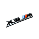 BMW Gloss Black Trunk Emblem F95 X5M Competition 2020-2023