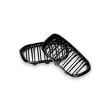 BMW Front Kidney Grilles Gloss Black F20 / F21 1 Series 2011-2019