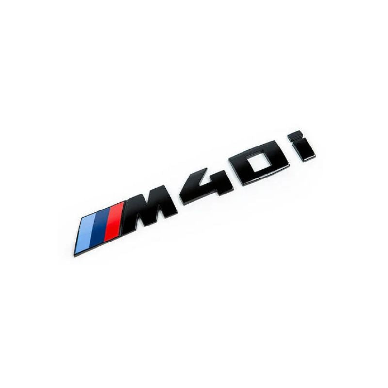 BMW Gloss Black Trunk Emblem G02 X4 M40i 2018+
