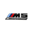 BMW Gloss Black Trunk Emblem F90 M5 Competition 2018-2023