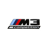 BMW Gloss Black Trunk Emblem G80 F80 M3 Competition 2014+