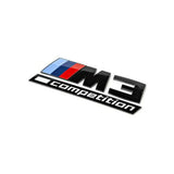 BMW Gloss Black Trunk Emblem G80 F80 M3 Competition 2014+