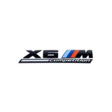BMW Gloss Black Trunk Emblem F96 X6M Competition 2020-2023