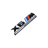 BMW Gloss Black Trunk Emblem F96 X6M Competition 2020-2023
