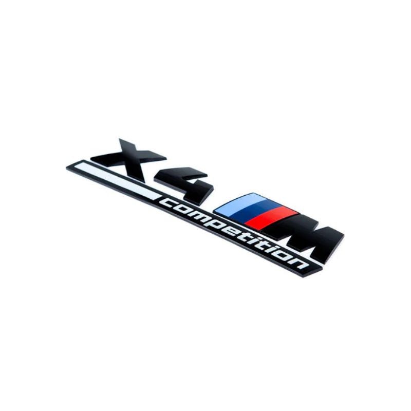 BMW Gloss Black Trunk Emblem F98 X4M Competition 2020+