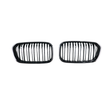 BMW F20/F21 Dual Slat Front Grilles Gloss Black 2015 - 2019