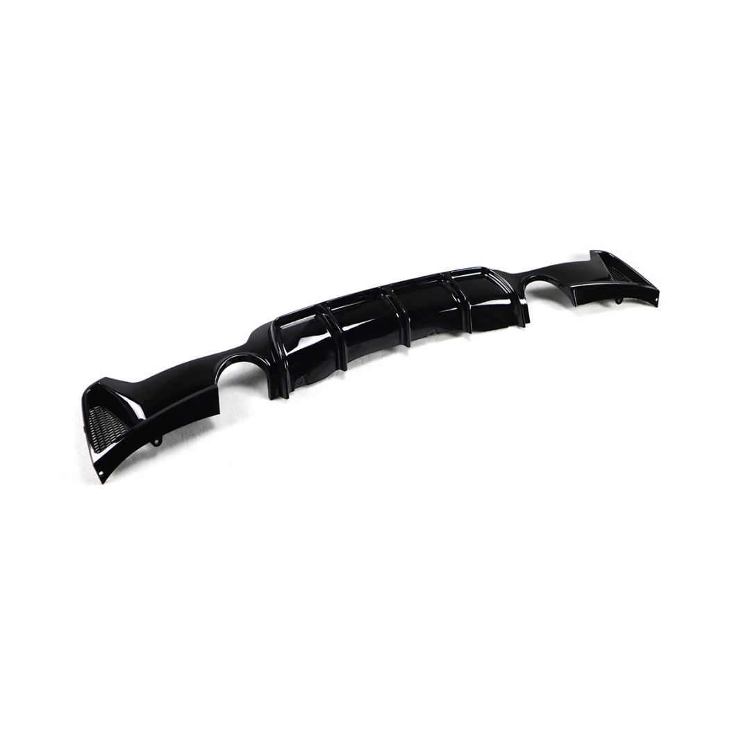 BMW MP Style Rear Diffuser Dual Gloss Black F32/F33/F36 2013 - 2020