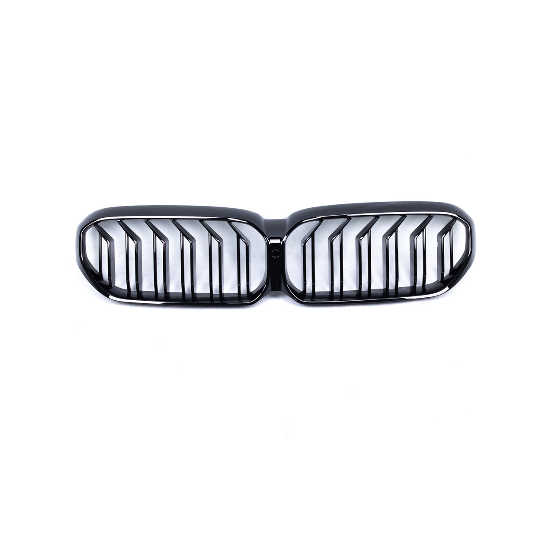 BMW G30 LCI Dual Slat Front Grilles Gloss Black 2020 - 2023