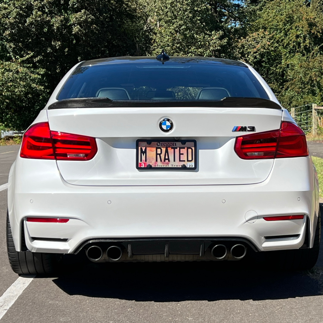 BMW MP Style Rear Diffuser Carbon Fibre F80/F82/F83 2014 - 2019