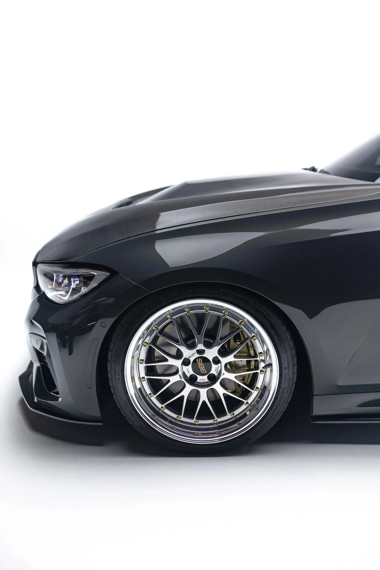 BMW V Carbon Fibre Front Lip G20 M340I 2019+