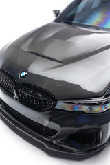 BMW V Carbon Fibre Front Lip G20 M340I 2019+