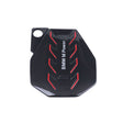 BMW OEM Front Engine Cover Red Line Dry Carbon G90 M5 2024+