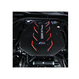 BMW OEM Front Engine Cover Red Line Dry Carbon G90 M5 2024+