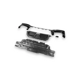 BMW CS Trim Carbon Fibre Rear Diffuser G30 5 Series 2017-2023