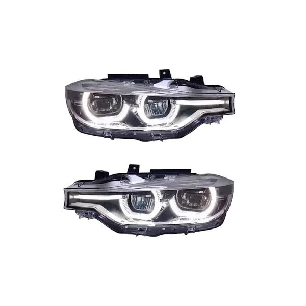 BMW V3 LCI TRIPLE DRL Headlights F30 F31 3 Series 2012-2019